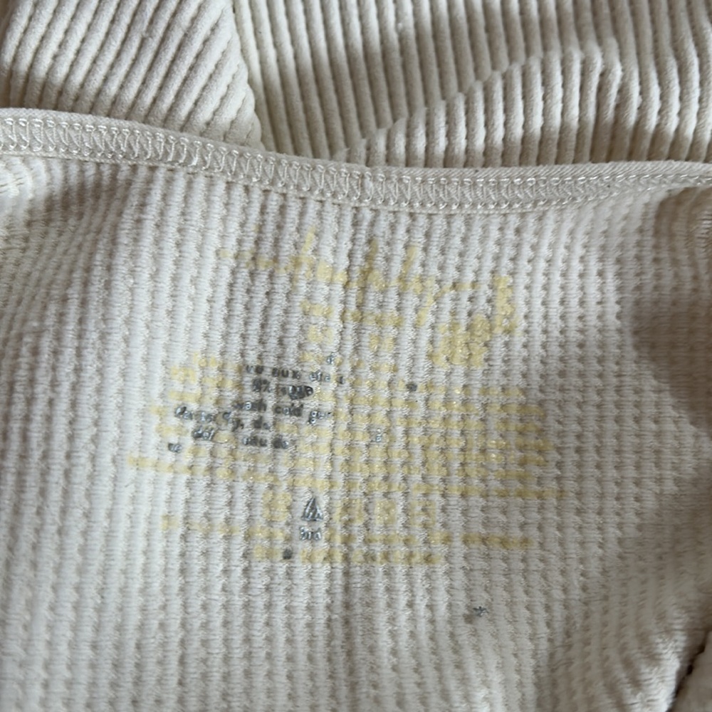 Free People intimately come around mesh insert cami in cream - Picture 5 of 5